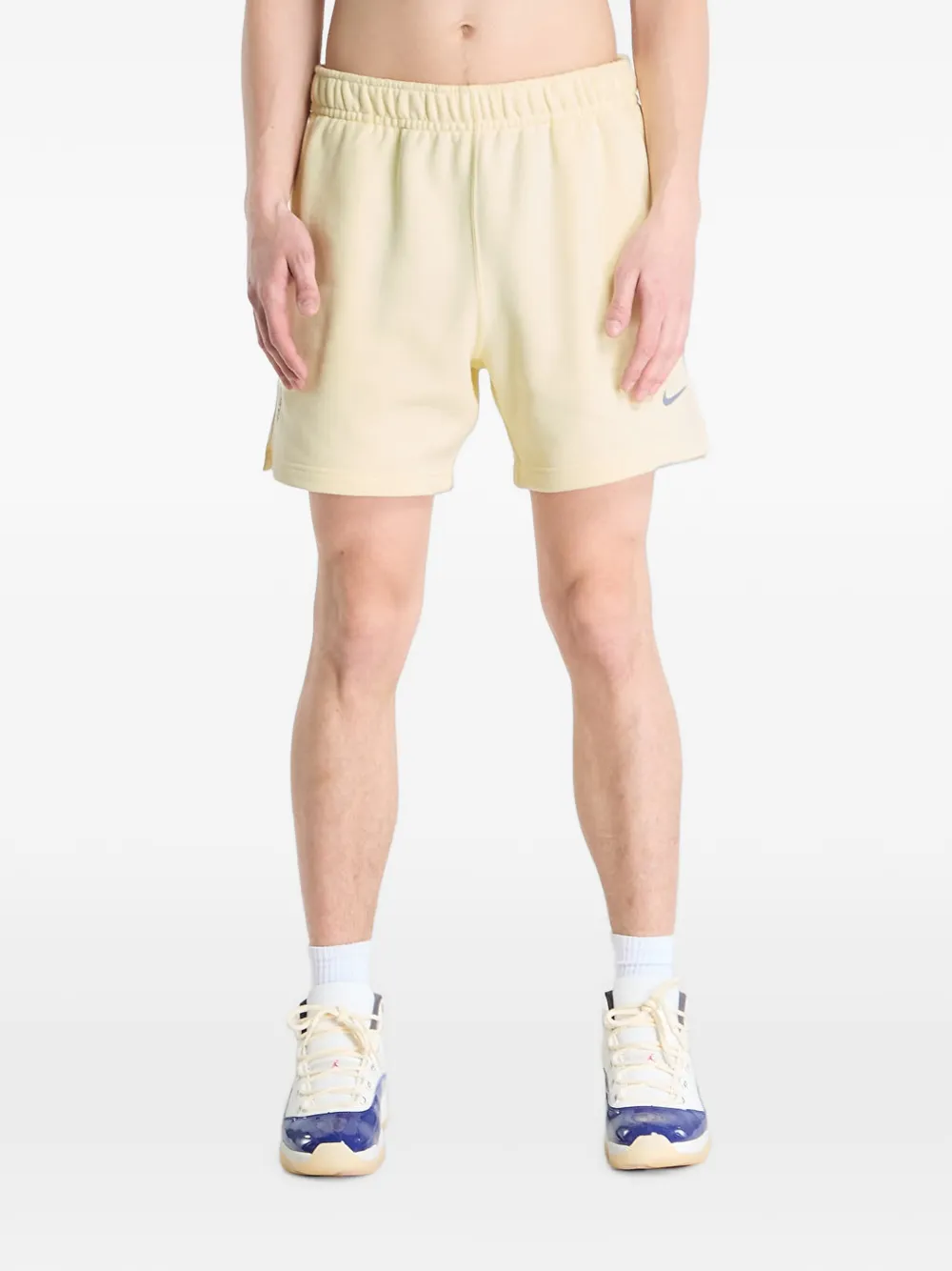 Nike Smith Summit cargo shorts met bloe print Groen