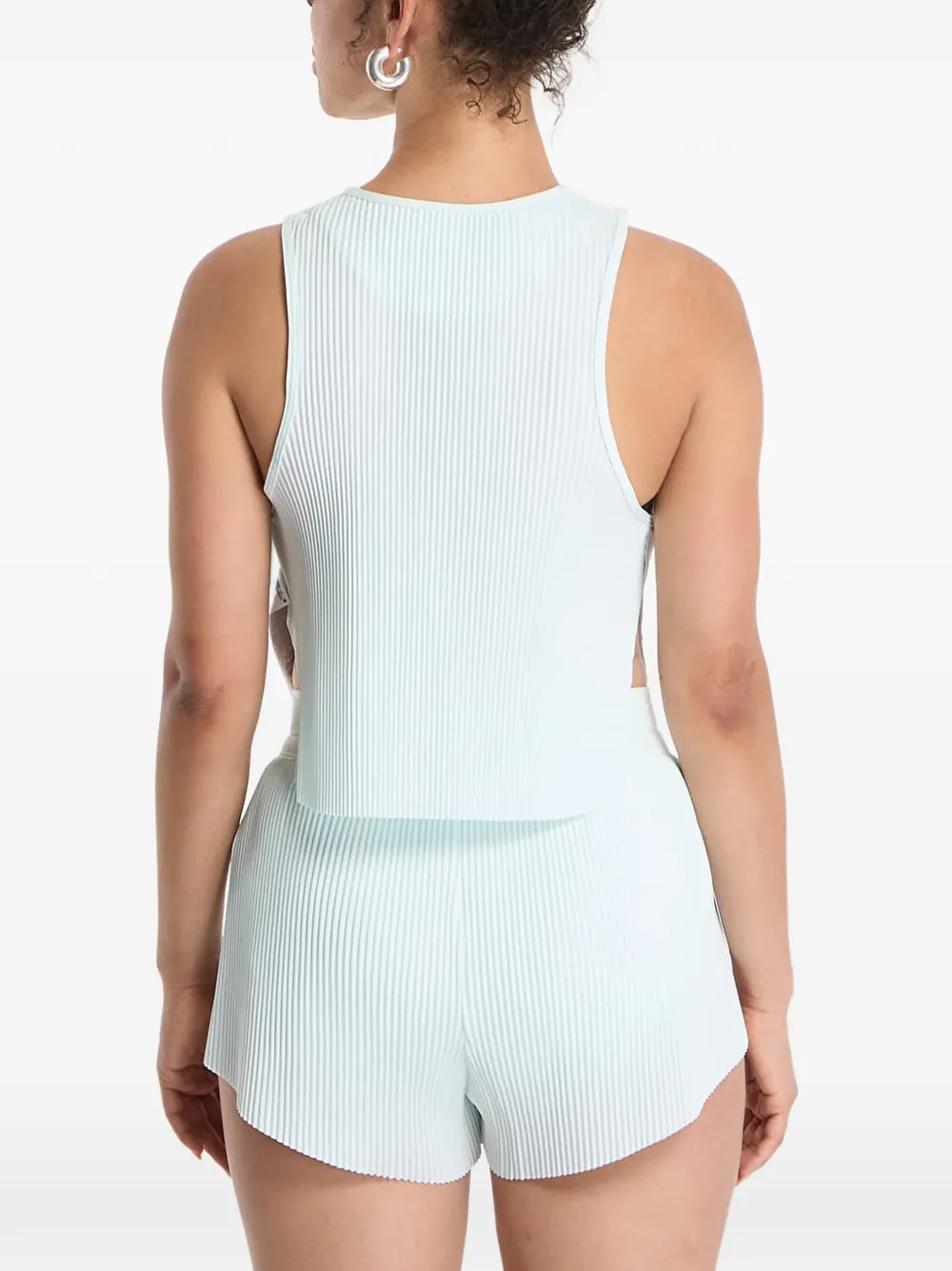Nike AeroSwift cropped tanktop Groen