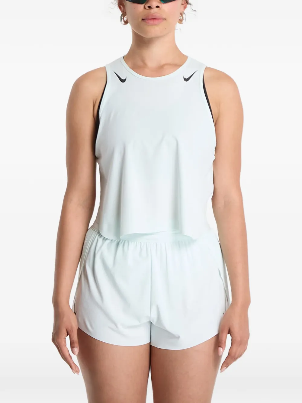 Nike AeroSwift cropped tank top - Grün