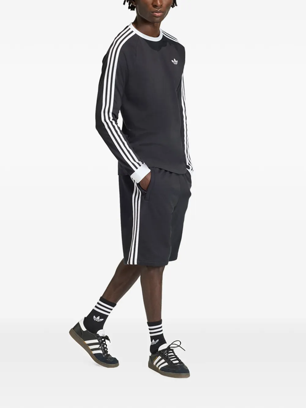 adidas 3-Stripes shorts Zwart
