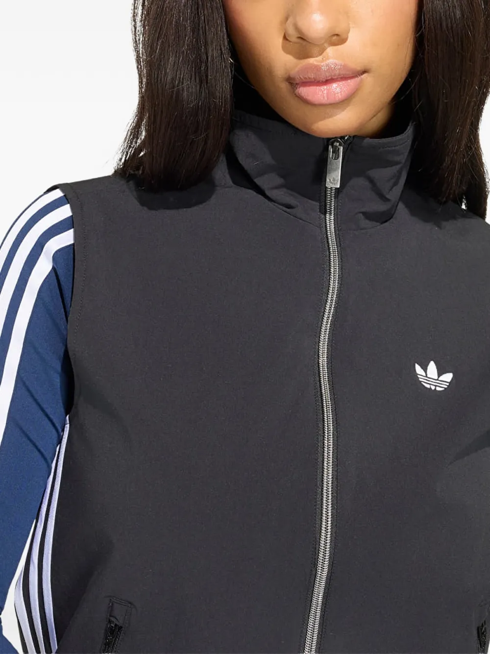 adidas Adilenium 5.0 sleeveless track vest Zwart
