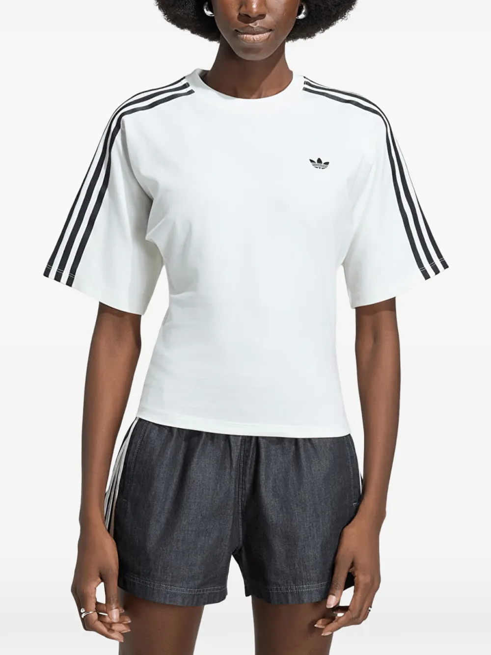 Adidas Anthony Edwards Believe That T-shirt met grafische print Wit