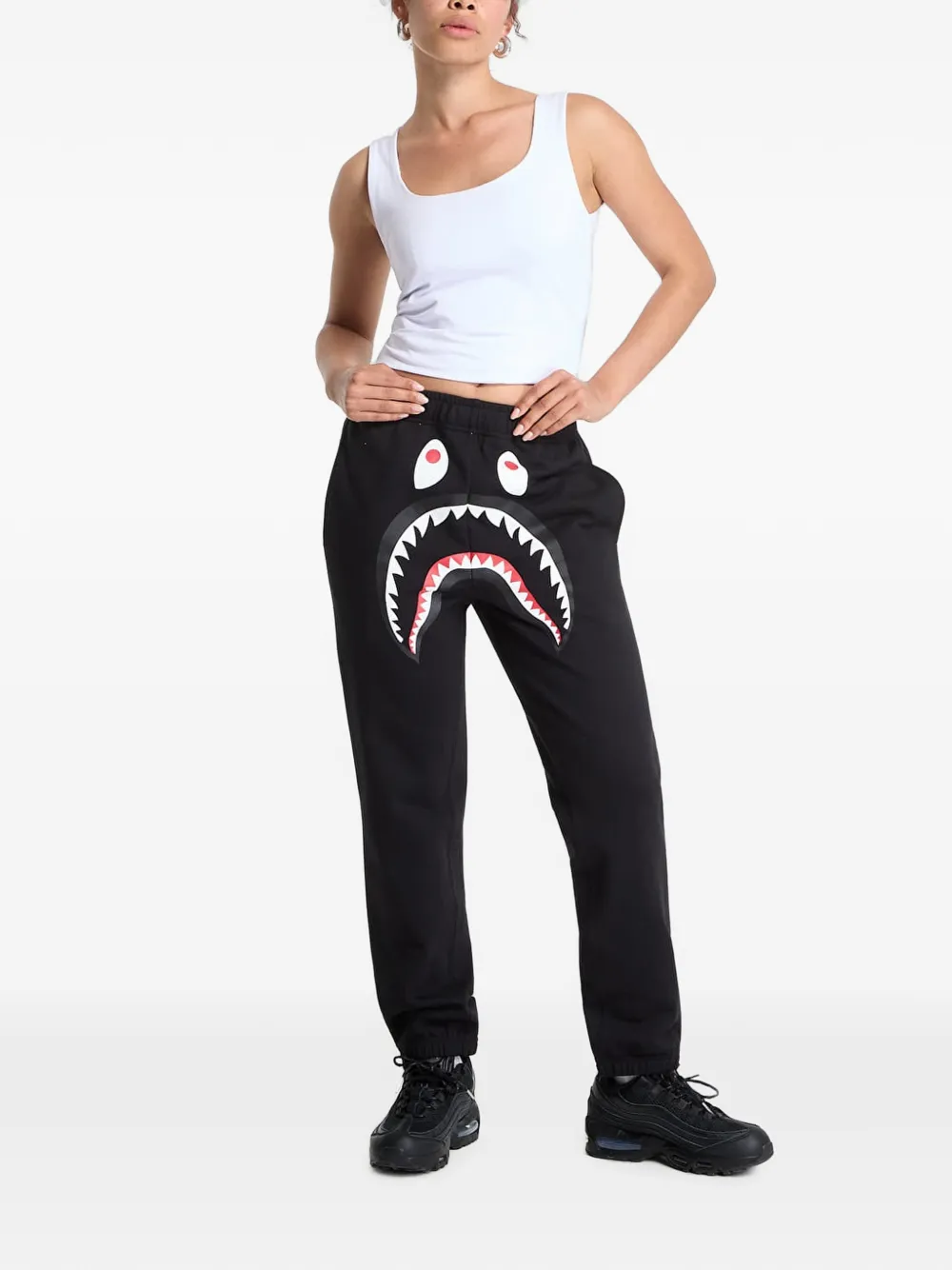 A BATHING APE Shark trainingsbroek Zwart