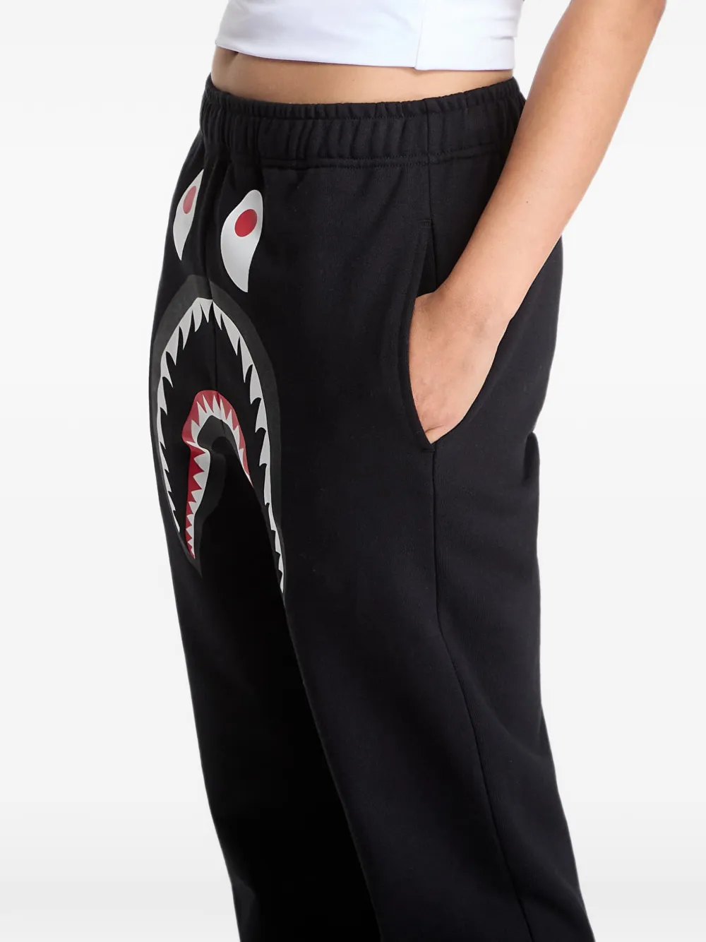 A BATHING APE Shark trainingsbroek Zwart