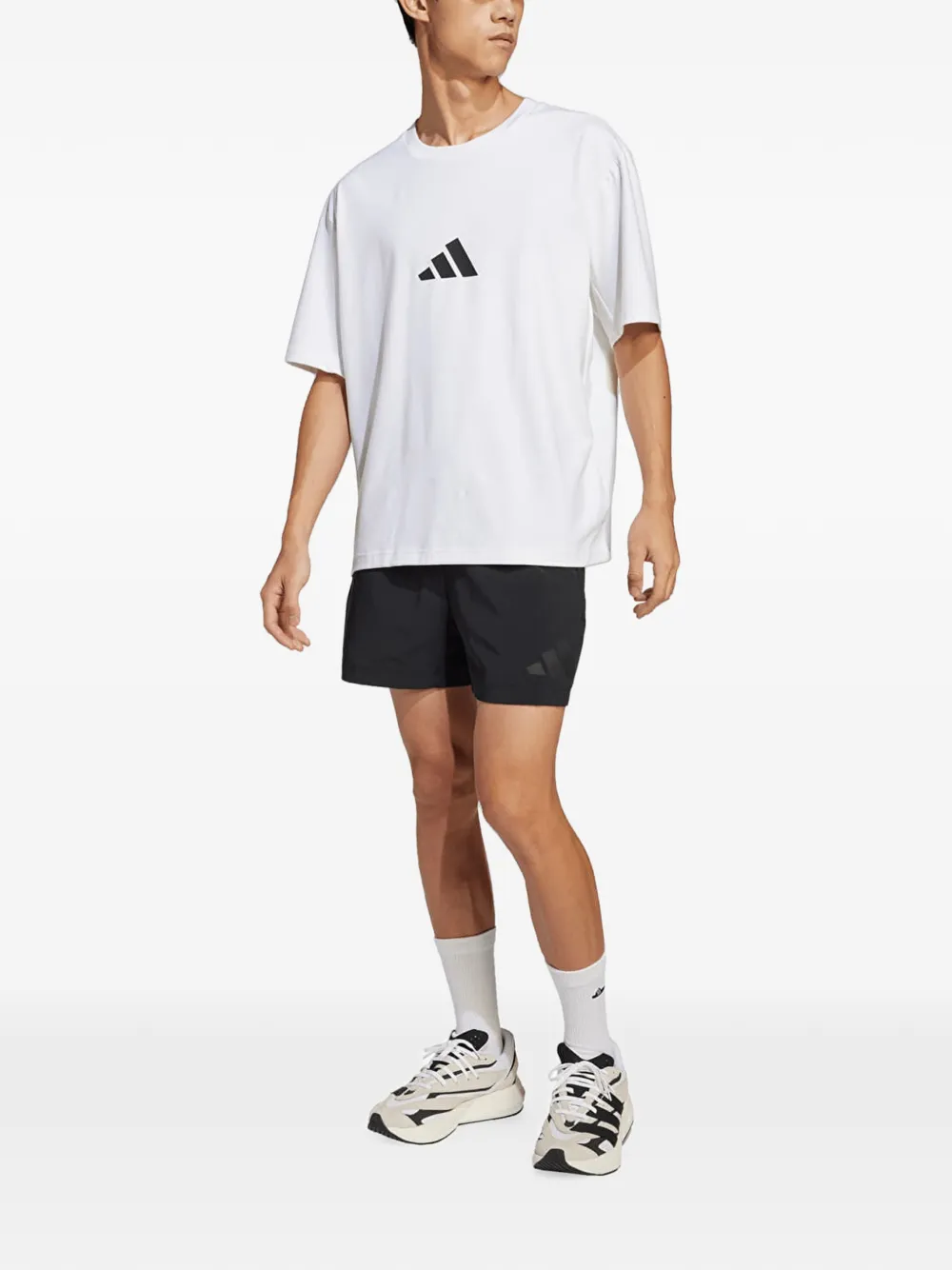 adidas Z.N.E. loose-fit T-shirt Wit