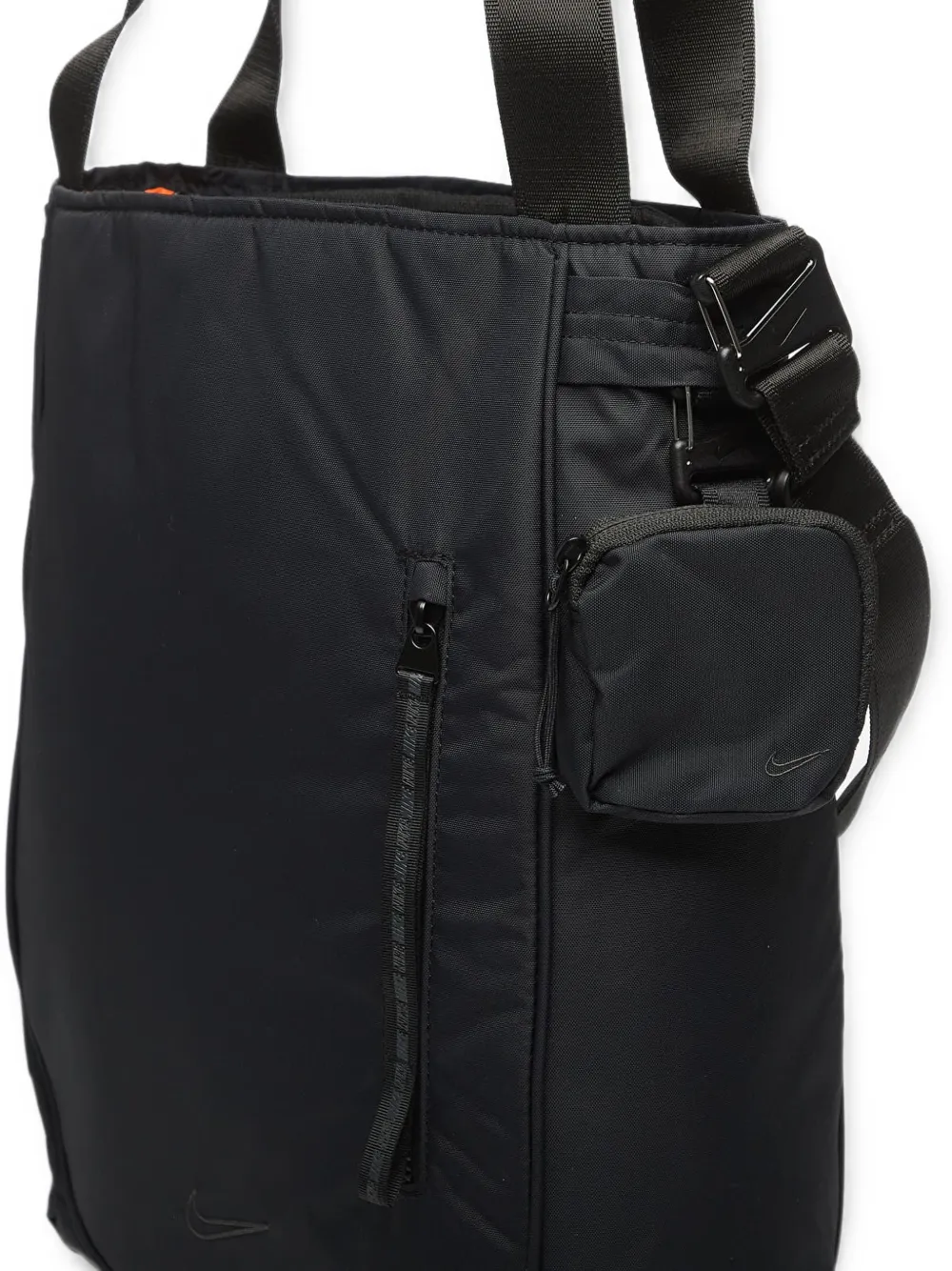 Nike Commute shopper met ritszak Zwart
