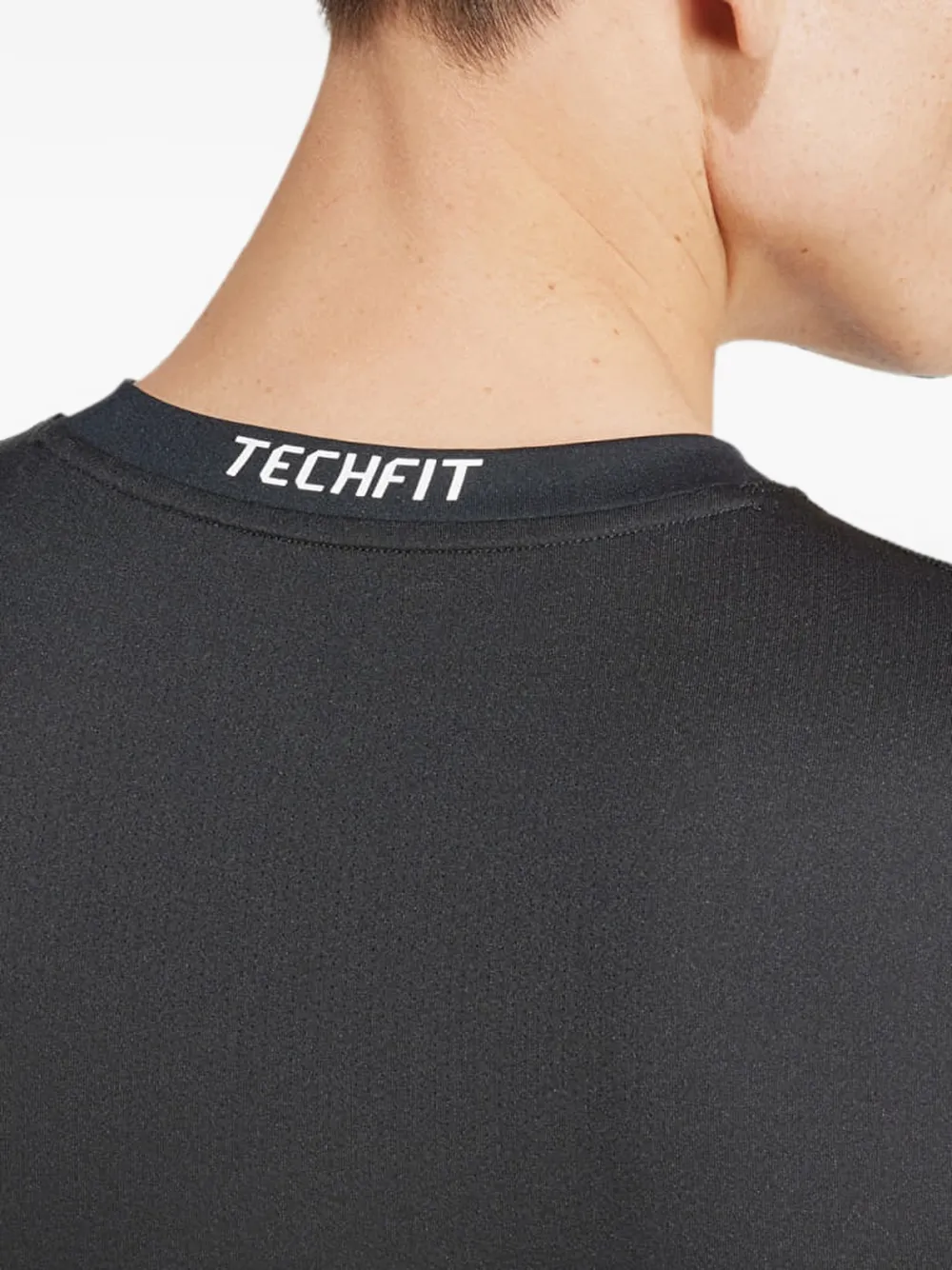 adidas Techfit compression T-shirt Zwart
