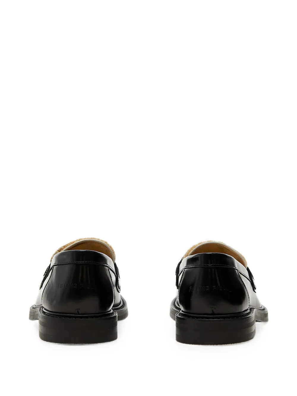 Filling Pieces Ananas horsebit loafers Zwart