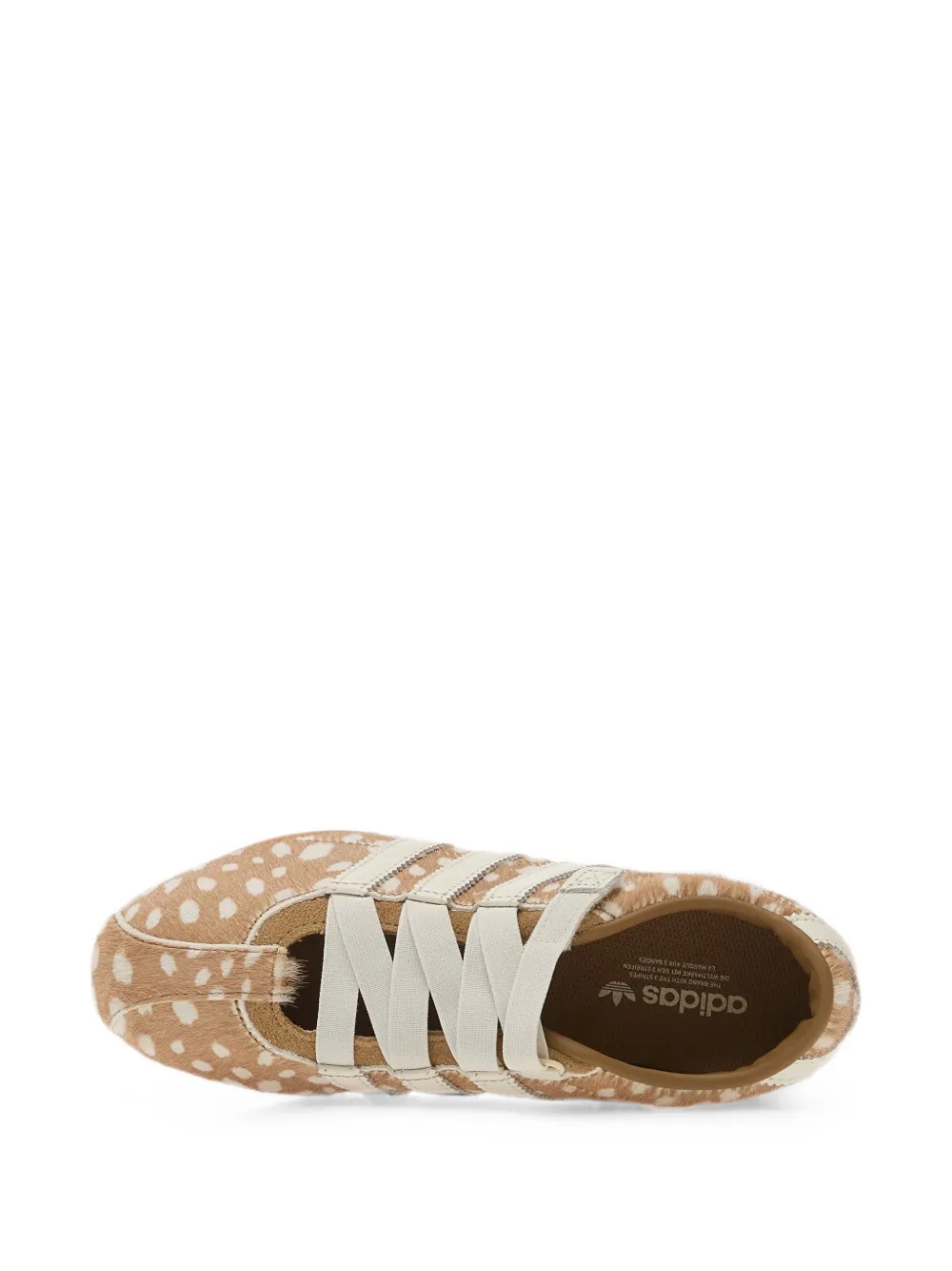 adidas Tokyo Mj animal-print touch-strap sneakers Beige