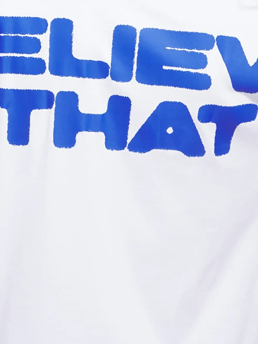 adidas Anthony Edwards Believe That graphic-print T-shirt Wit