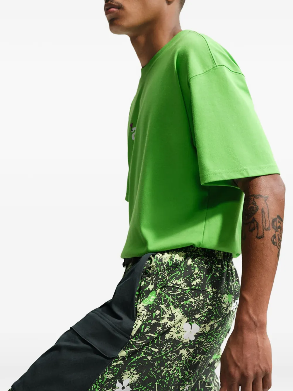Nike Smith Summit cargo shorts met bloemenprint Groen