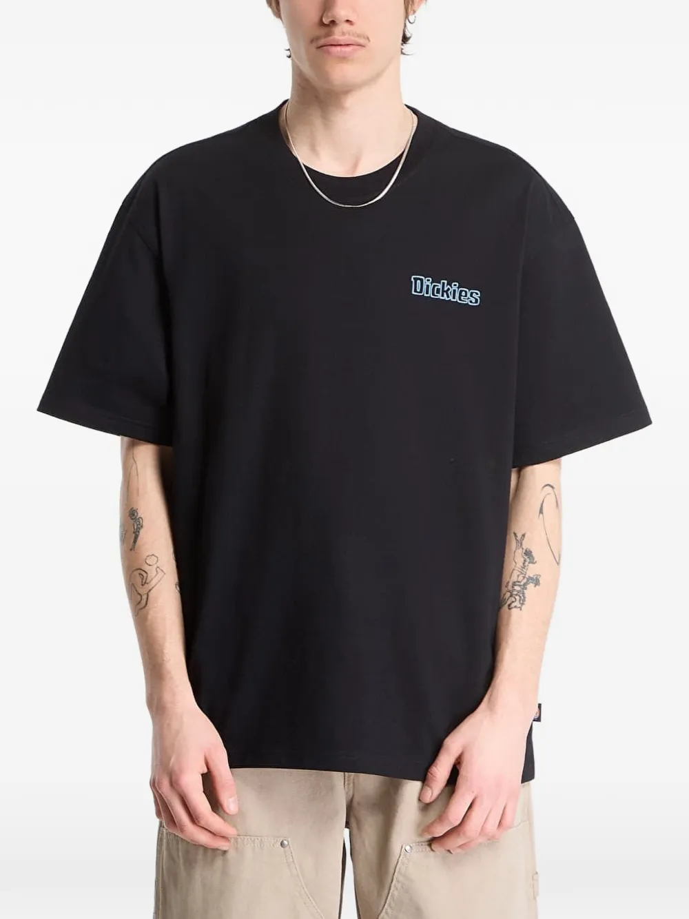 DICKIES Fairlawn T-shirt met grafische print Zwart