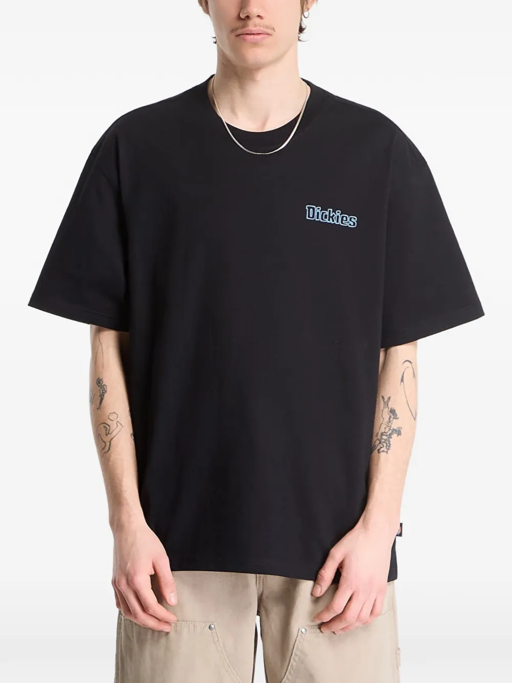 DICKIES Fairlawn T-shirt met grafische print Zwart