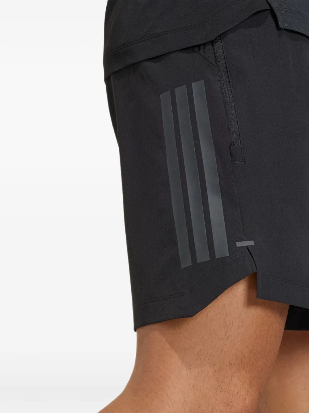 adidas D4T Power 3 logo shorts Zwart