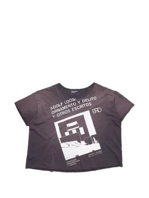 Enfants Riches Déprimés Adolf Loos gerafeld T-shirt met grafische print