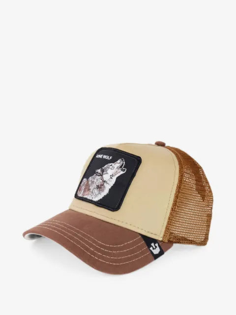 GOORIN BROS wolf-print mesh-panelled baseball cap