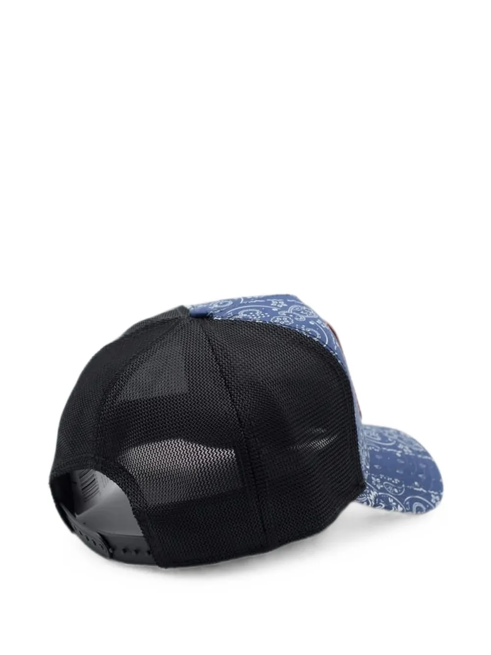  Goorin Bros Freedom Paisley-print Patch Trucker Cap - Azul 