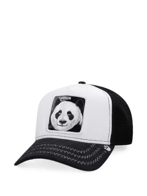 GOORIN BROS panda-patch mesh-panel baseball cap