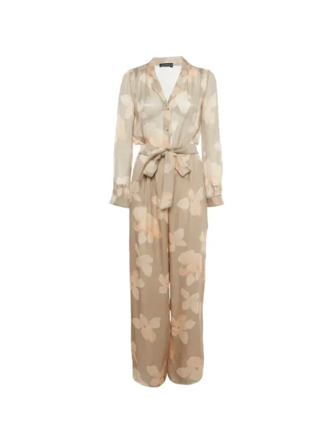 Emporio Armani Pre-Owned jumpsuit con estampado floral