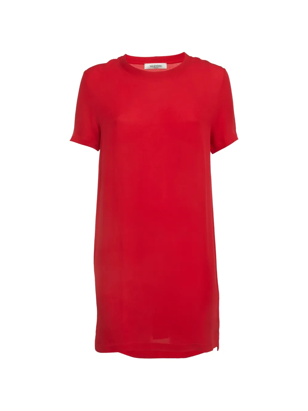 Valentino Garavani Pre-Owned short-sleeve shift mini dress - Rot