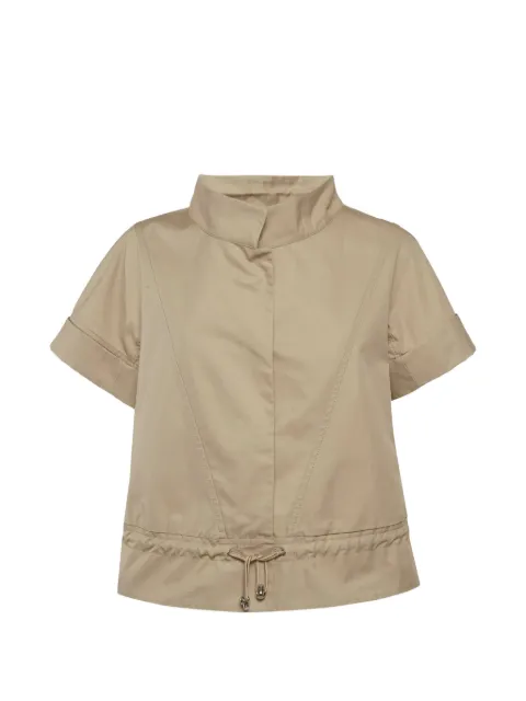 Roberto Cavalli Vintage drawstring-detail gabardine jacket