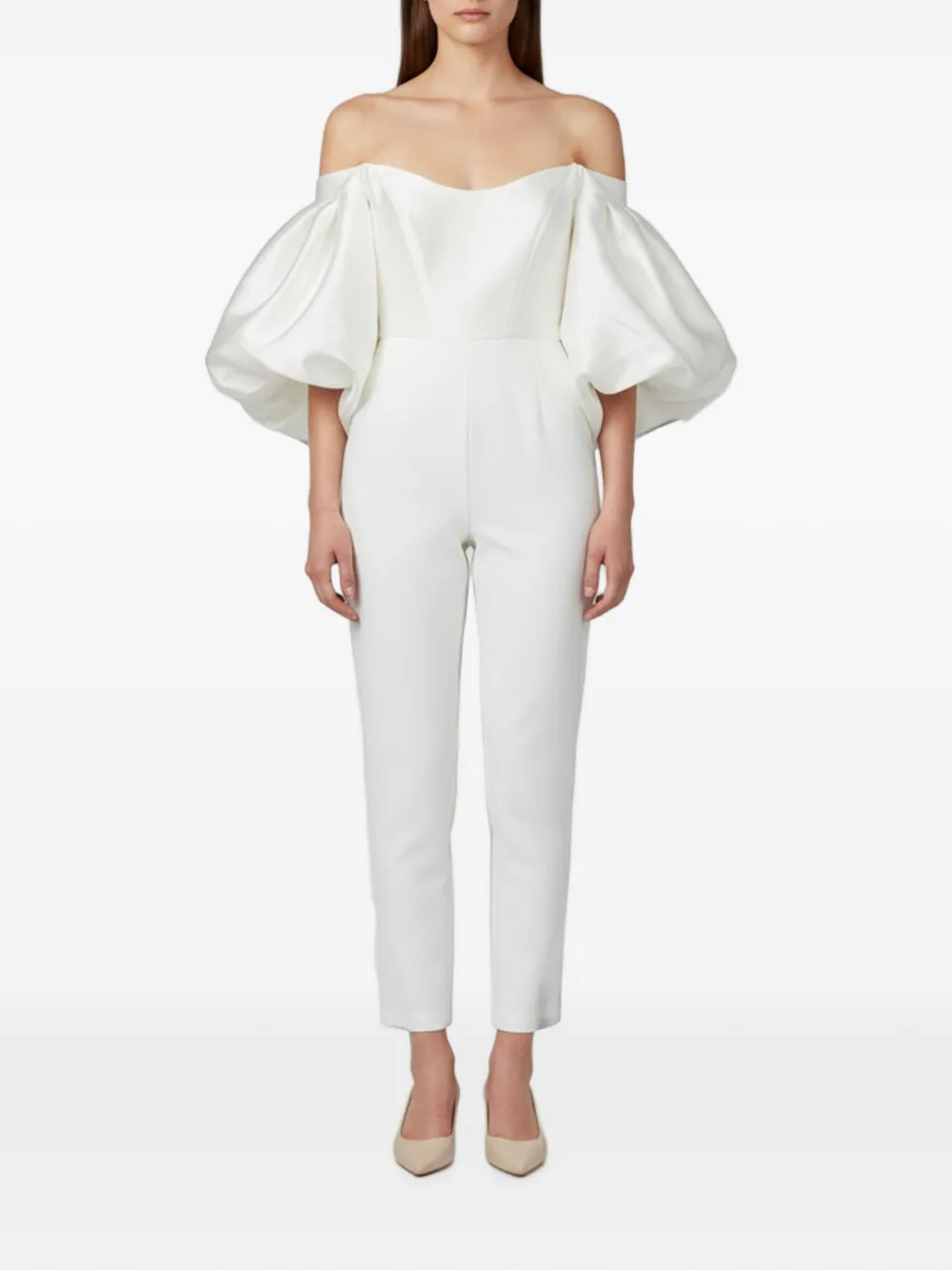 Solace London Alba jumpsuit - Bianco