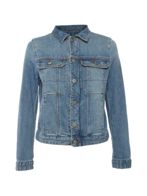 Zadig&Voltaire pre-owned Embroidered Denim Jacket | Blue | FARFETCH BH