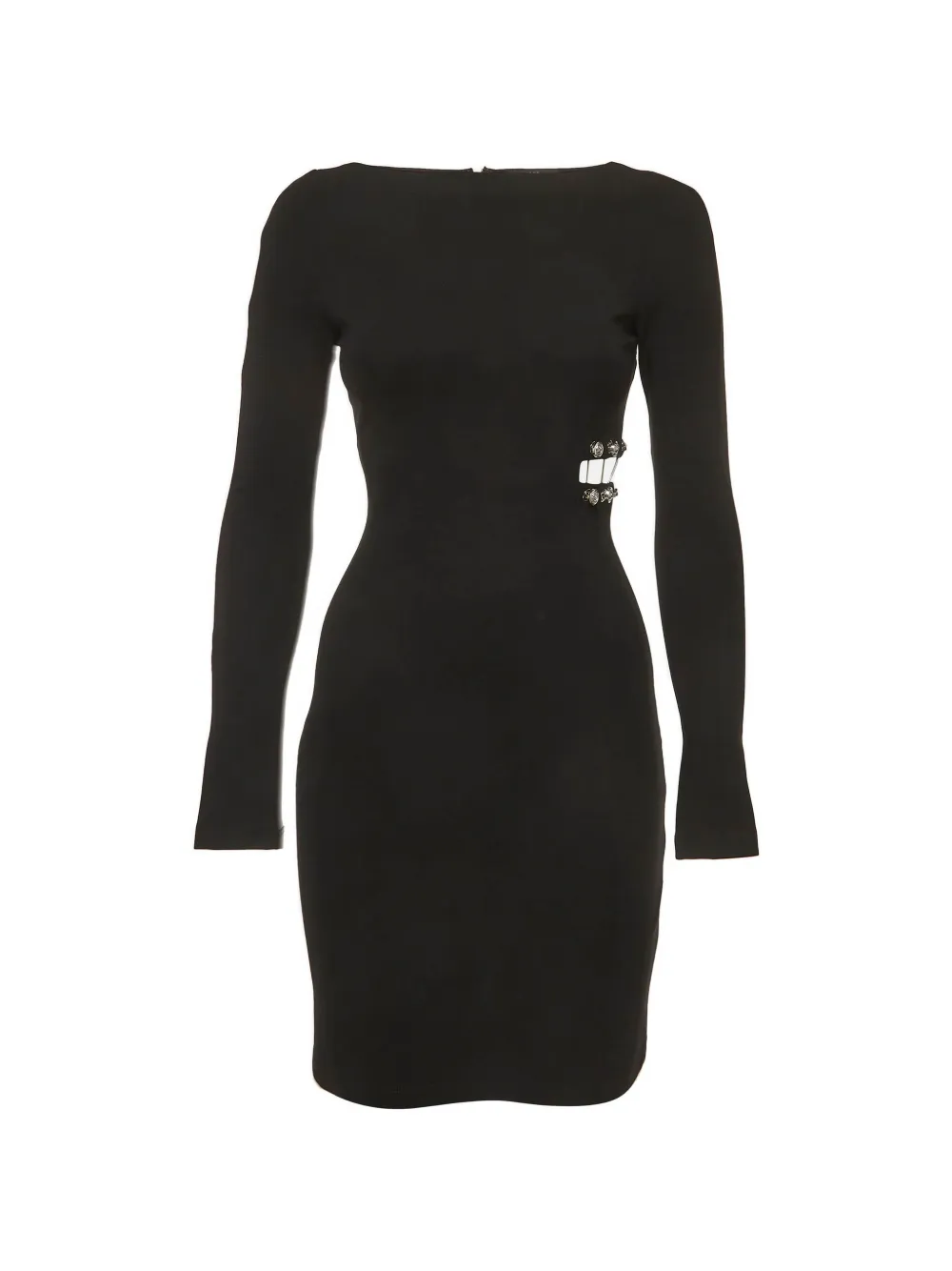 Versus Pre-Owned cut-out stretch-knit mini dress - Nero