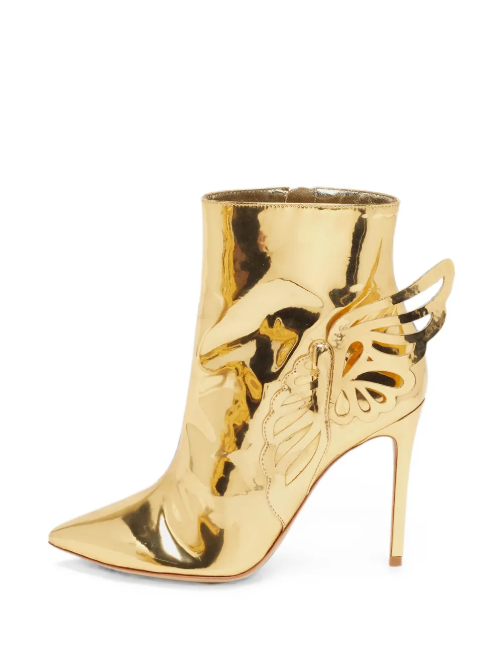 Sophia Webster Heavenly butterfly ankle boots - Gold