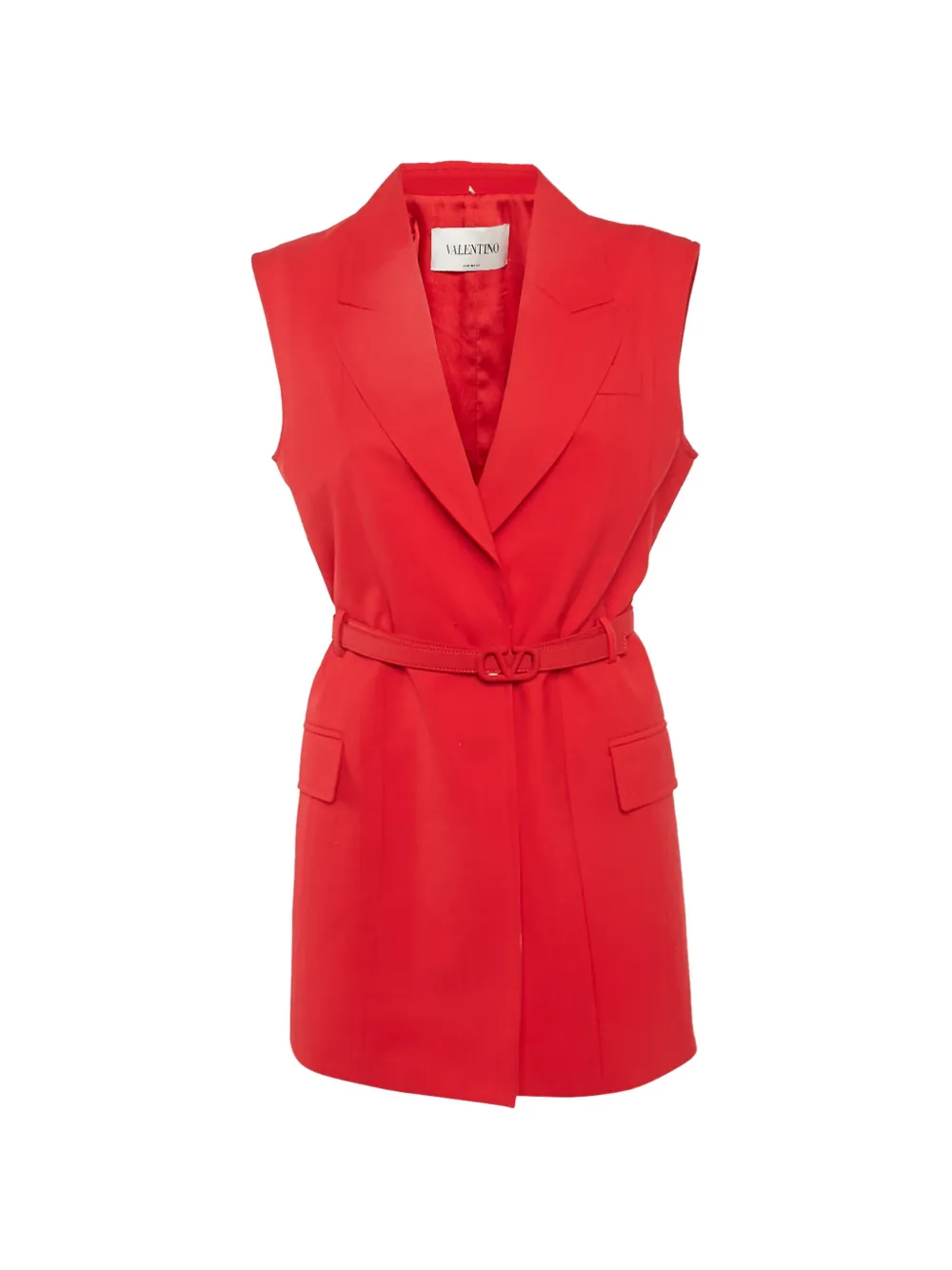 Valentino Garavani Pre-Owned sleeveless mini dress - Rosso