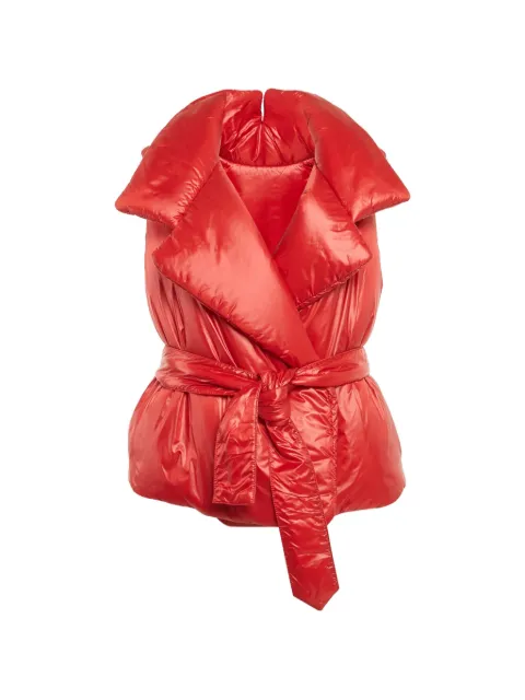 Norma Kamali Vintage belted gilet 