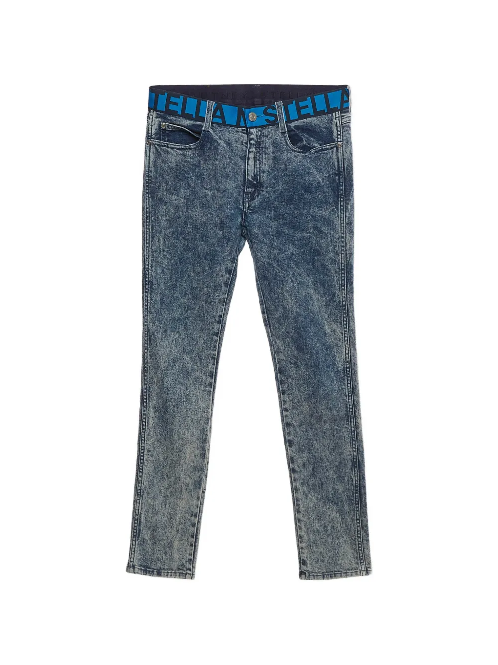 Stella McCartney Pre-Owned faded-finish jeans - Blu