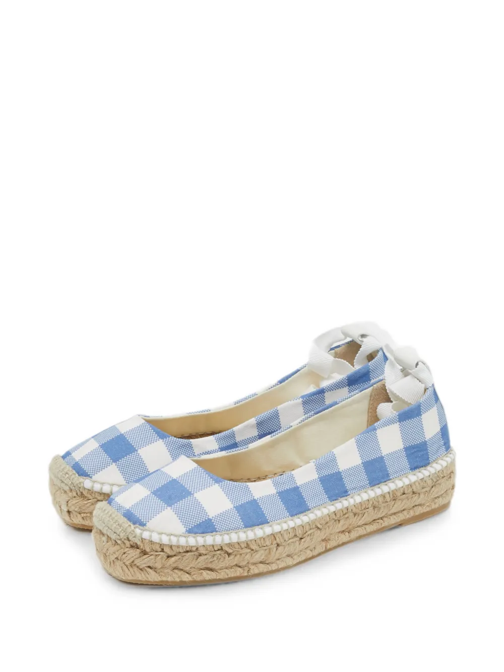Ralph Lauren Vintage Gingham espadrille - Blau