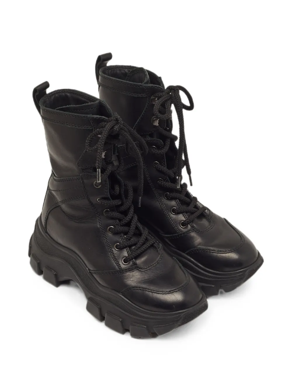 Prada Pre-Owned Monolith chunky-sole boots - Schwarz