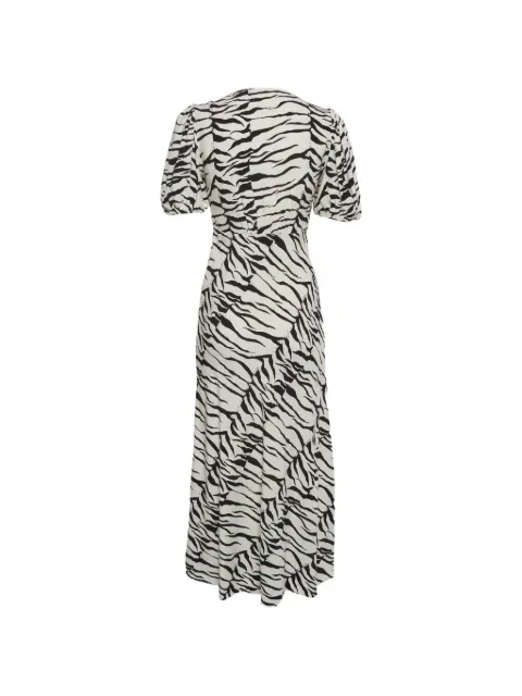 Rixo Tonya tiger-print maxi dress