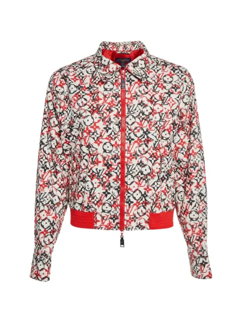 Louis Vuitton Pre-Owned monogram bomber jacket