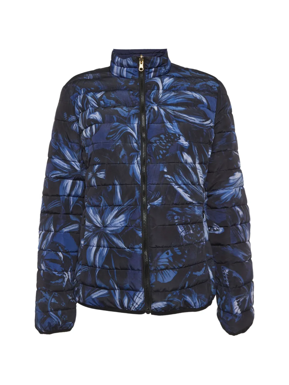 Just Cavalli Vintage reversible quilted puffer jacket - Blau
