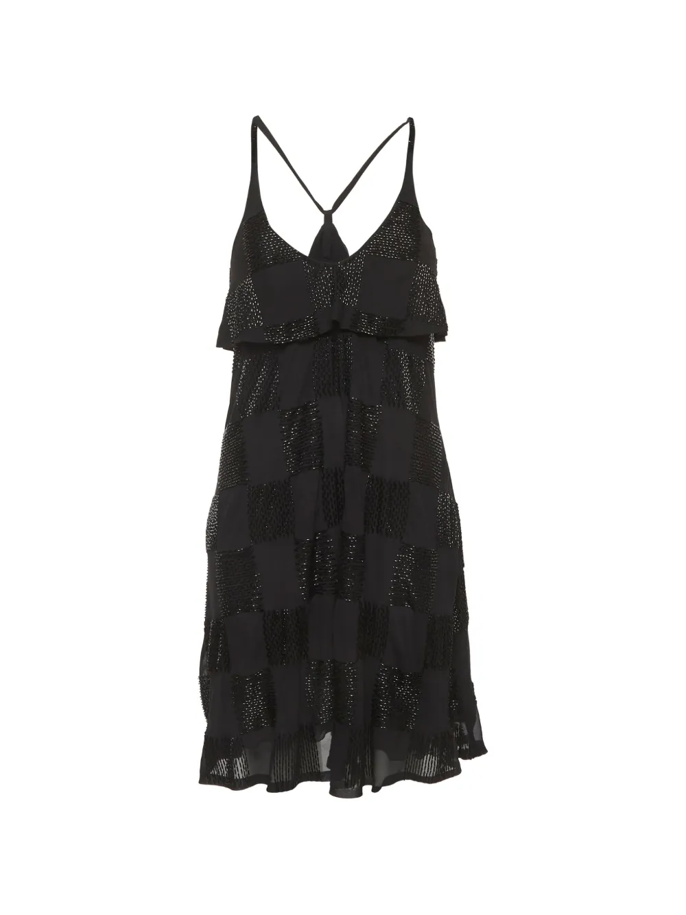 Emporio Armani Pre-Owned flared mini dress - Nero