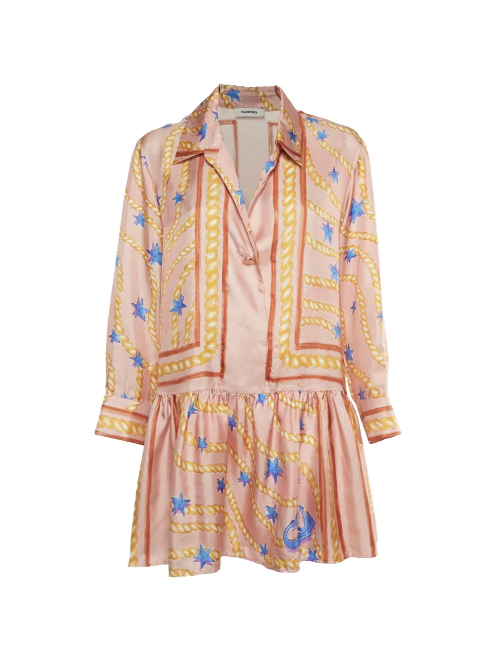 SANDRO Alexiane mini dress - Rosa