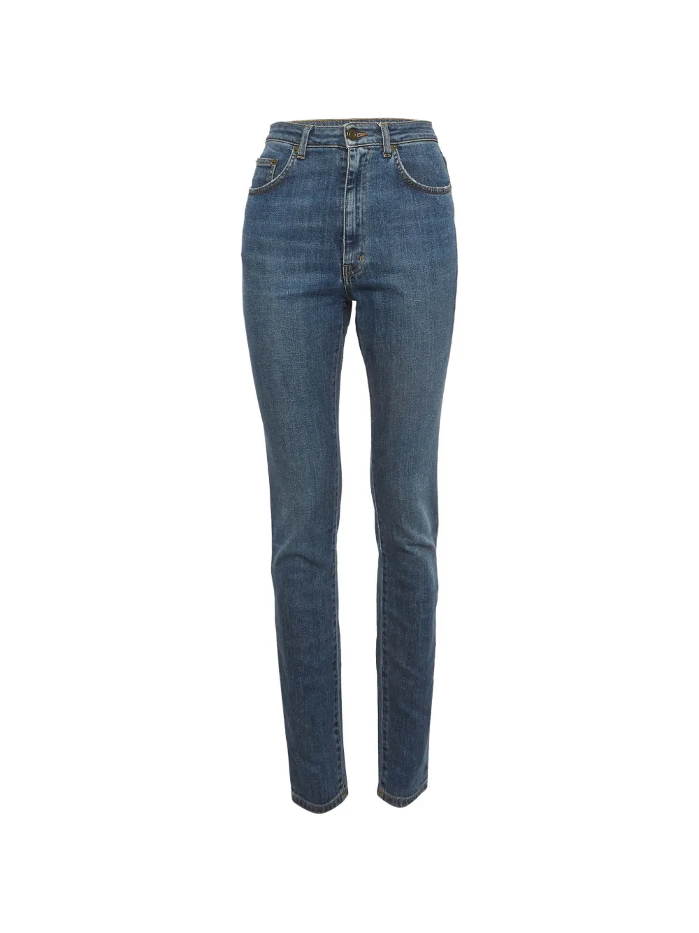 Saint Laurent Pre-Owned straight-fit jeans - Blu