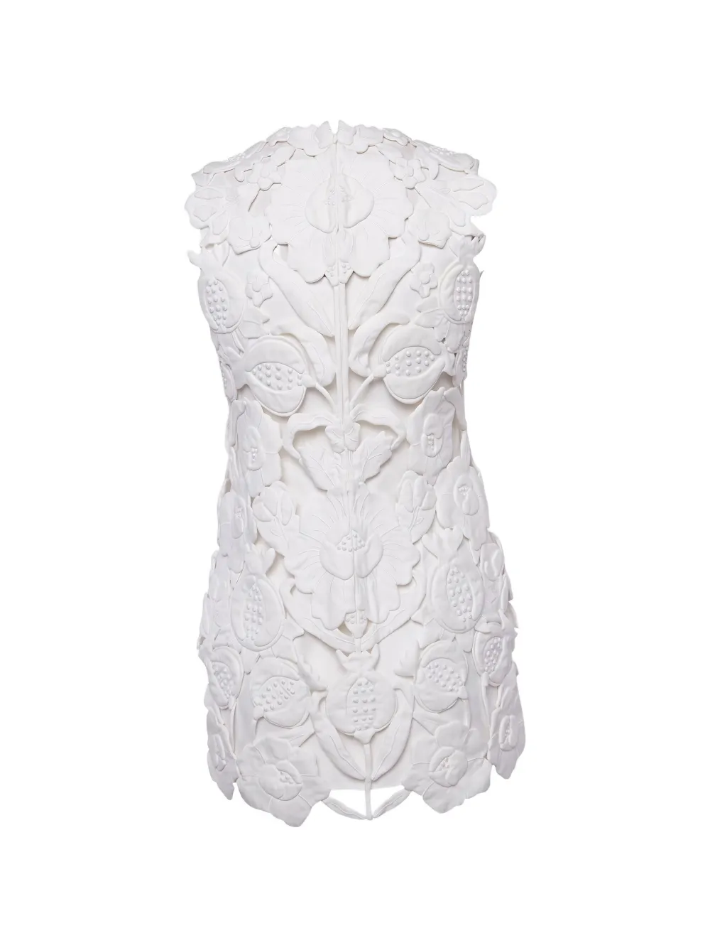 Valentino Garavani Pre-Owned Abito corto a fiori - Bianco