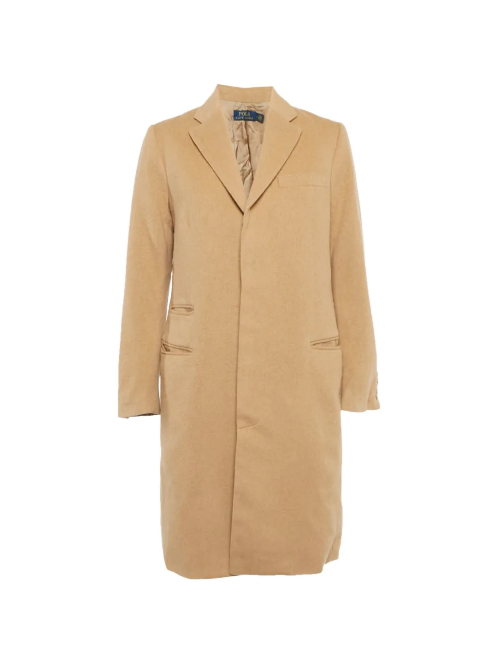Polo Ralph Lauren Vintage notched-lapels single-breasted coat - Nude
