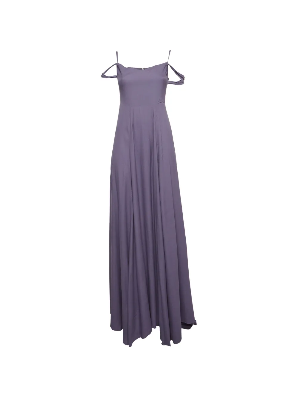 Reformation robe longue à épaules dénudées - Violet