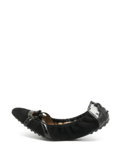 Tod's Vintage suede ballet flats