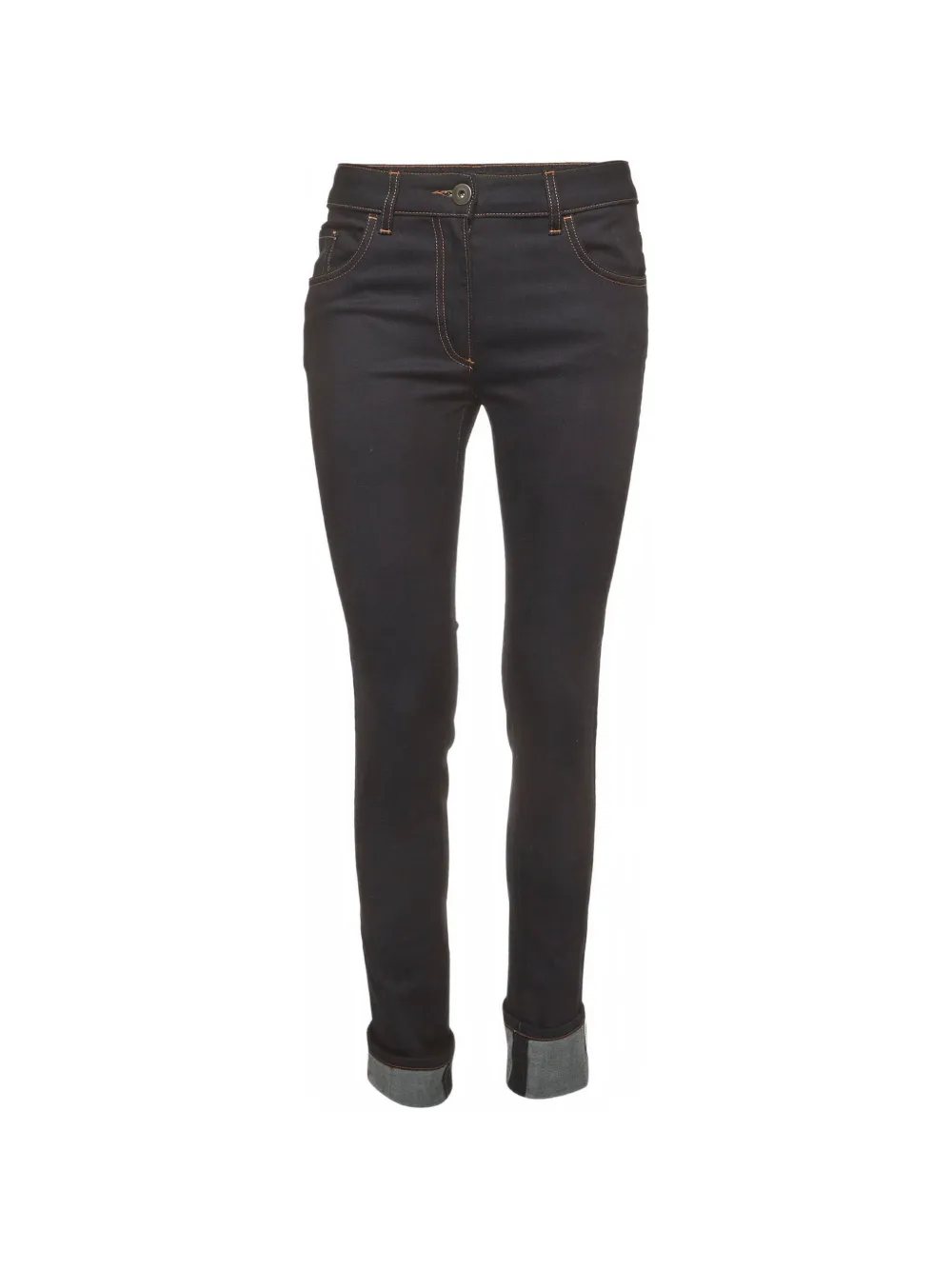 Pre-owned Prada Slim-straight Jeans In Blue
