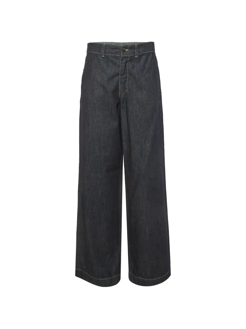 'S Max Mara Jeans mit weitem Bein - Blau