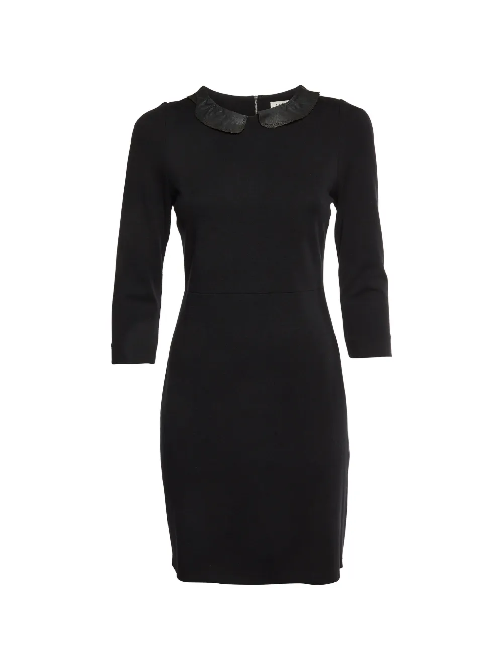 SANDRO jersey midi dress - Nero