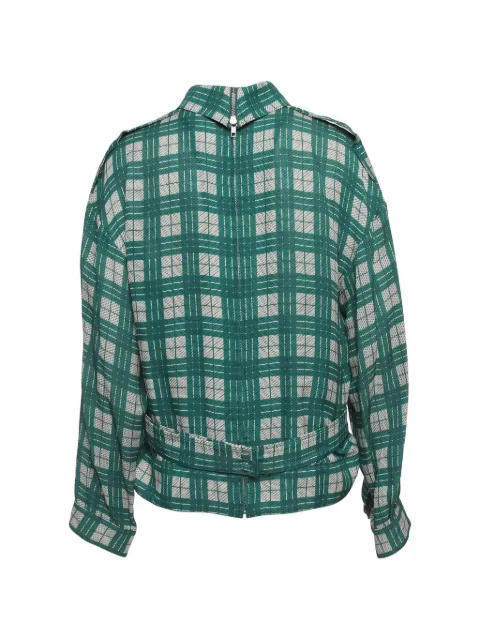 JOSEPH Royce check-pattern jacket