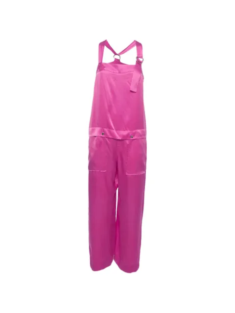 Kenzo Pre-Owned satin wide-leg jumpsuit