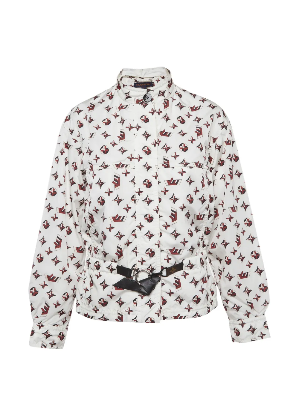 Louis Vuitton Pre-Owned Monogram print jacket - Bianco